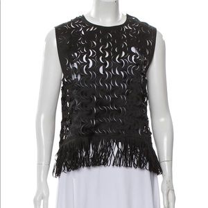 Paskal Laser Cut Sleeveless Top - Medium - EUC